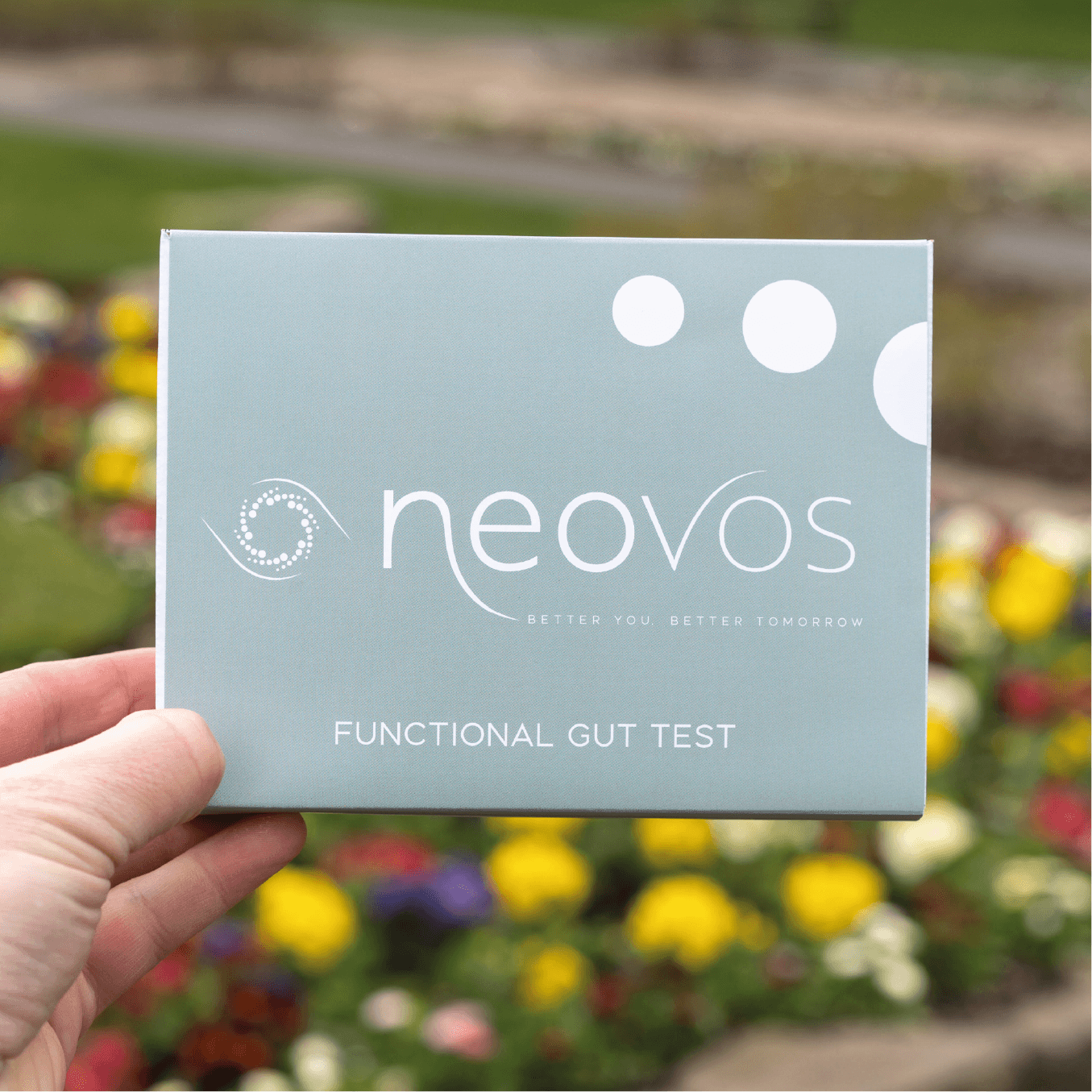 Functional Gut Test | Floral Background | SureScreen Scientifics for Health